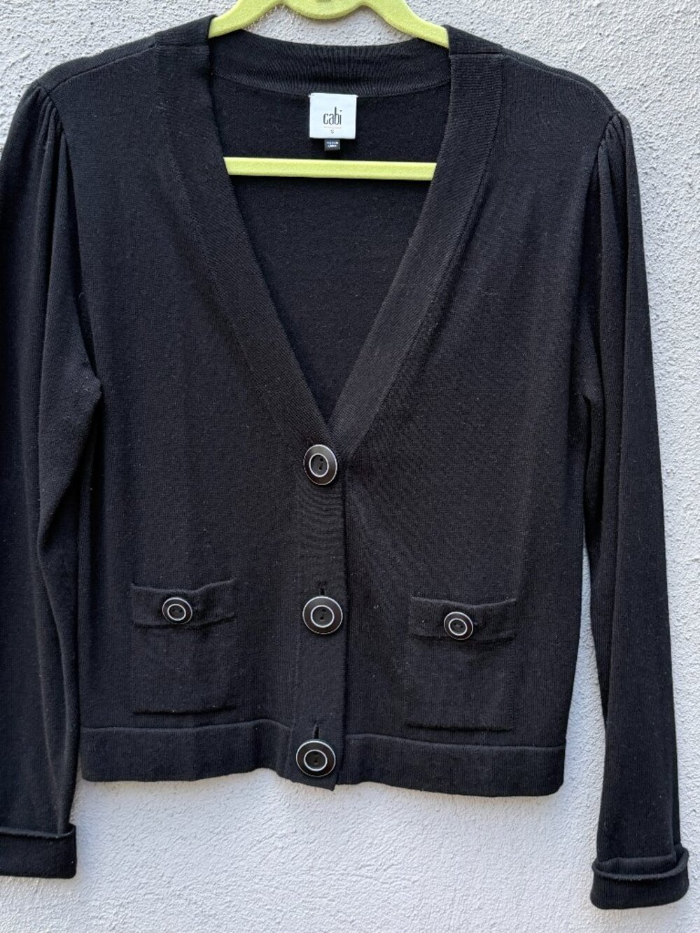 Cabi size small black cardigan